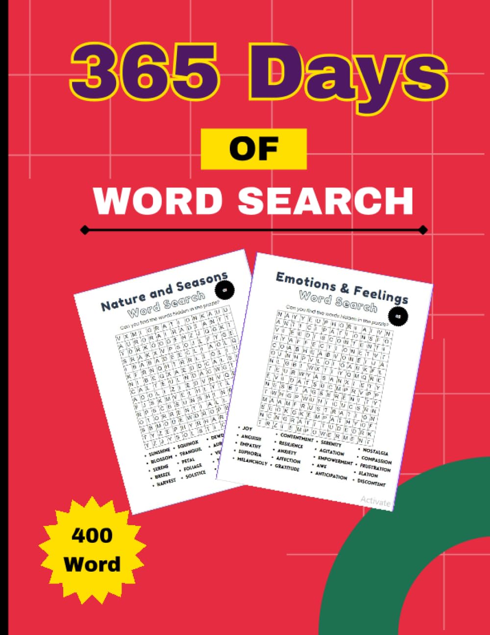 365 Days of Mindful Word Searches: Engaging Puzzles for Daily Discovery