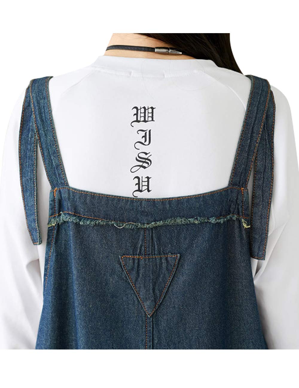 Femmes Salopette ample Sangle réglable Denim Combishort Combinaisons Salopette