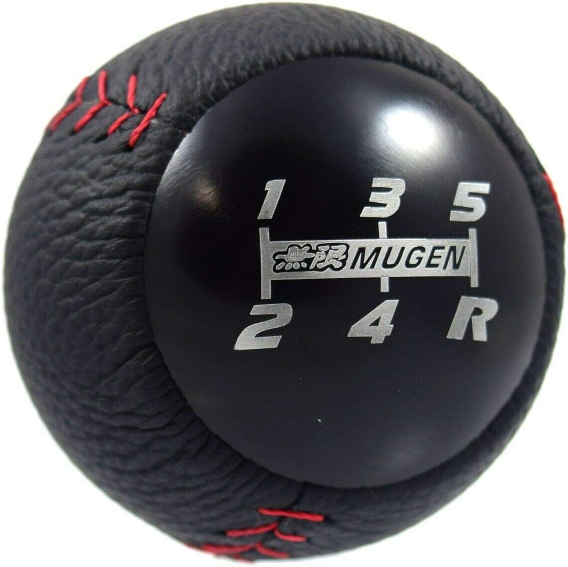 MUGEN LEATHER Black 5 Speed Shift Knob for Honda CRZ CIVIC