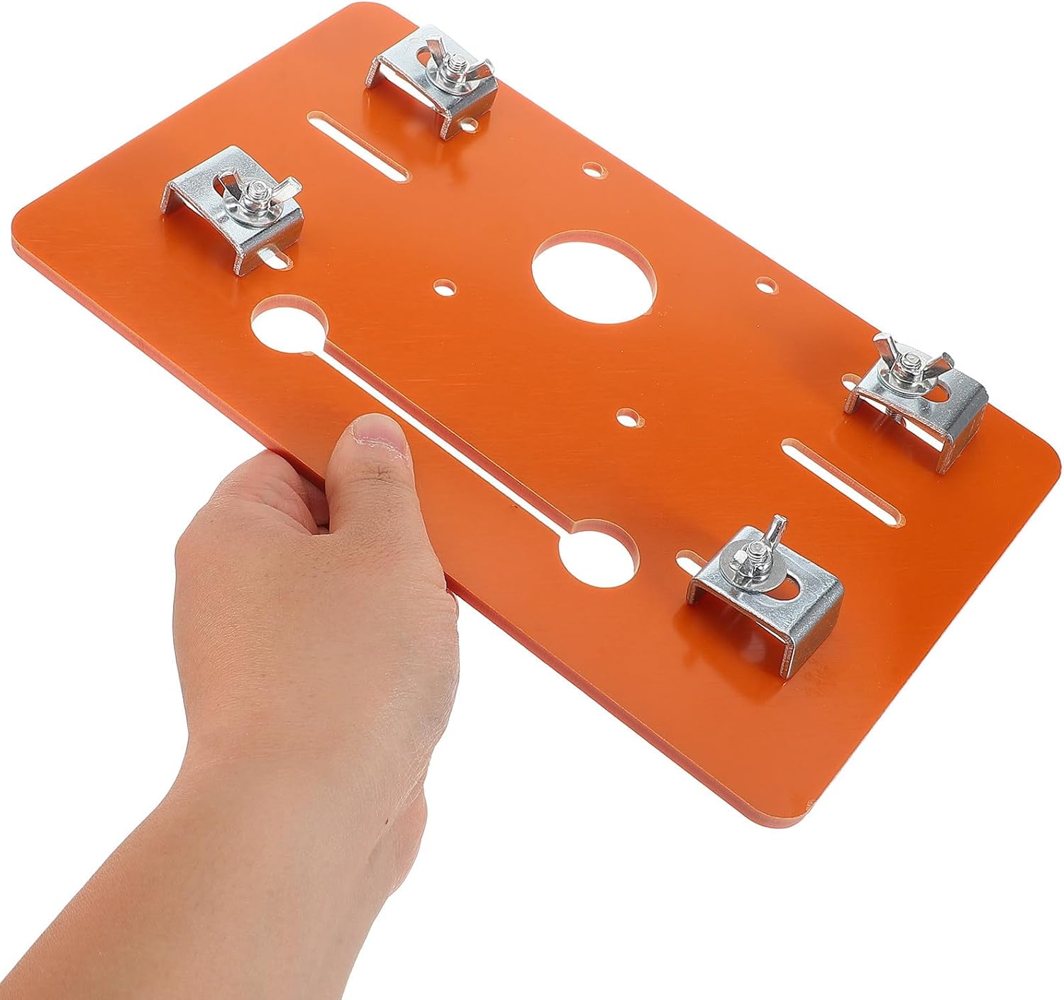Cutting Machine Base Plate with Precision-machined Bakelite Board for Circular Saw Accessories, Providing Precise Cuts and Convenient Saw Guide for Woodworking Projects