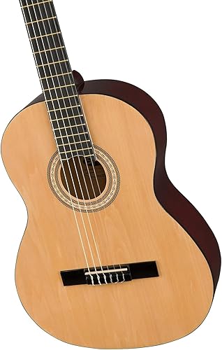 Miniatura 3 de Squier SA-150N - Guitarra acústica clásica, 2 años de garantía, natural