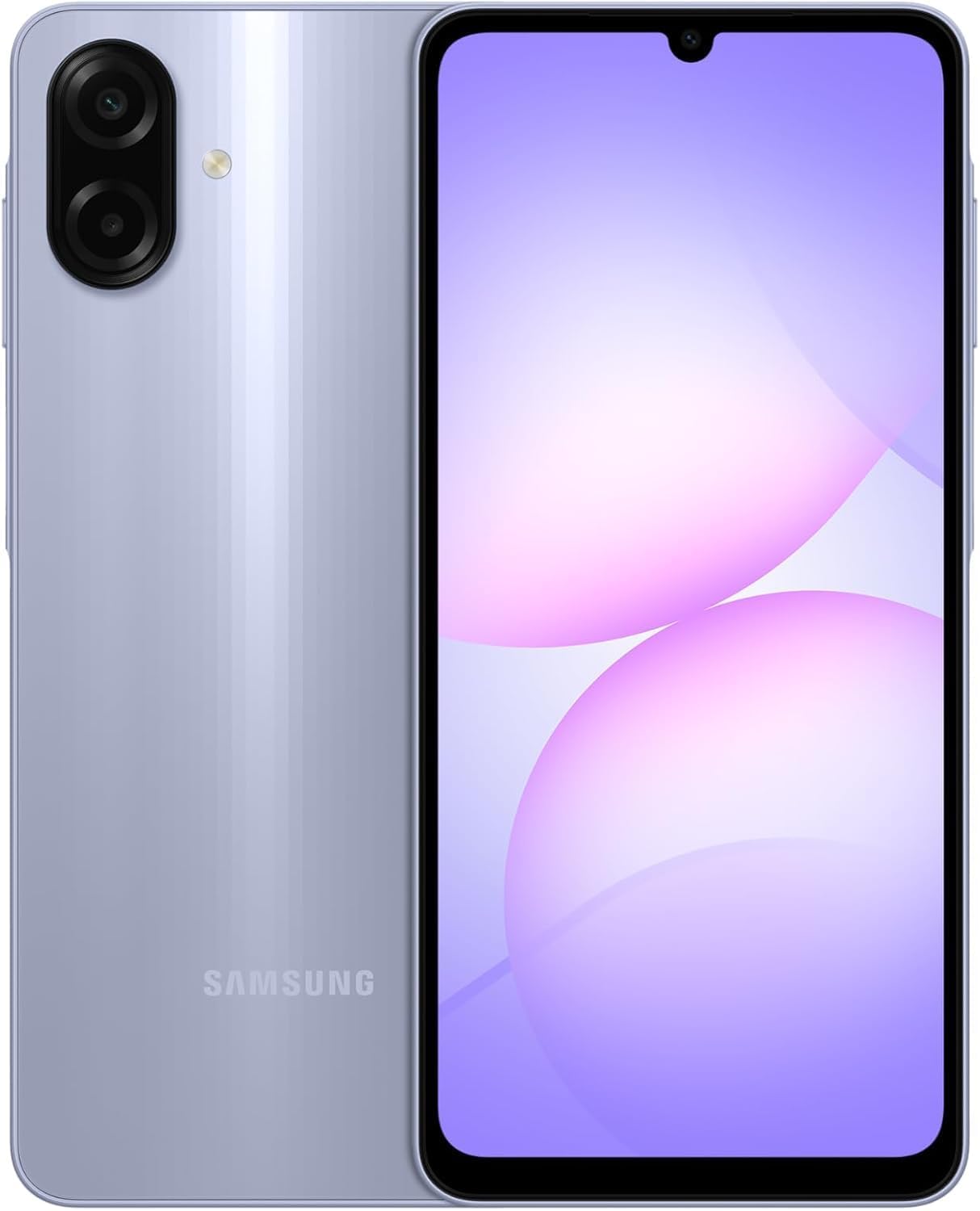 Samsung Galaxy A07 LTE (International Version) Smartphone, 128GB Storage, 4GB RAM, 6nm Processor, Large Display, 6x OS Upgrades, Light Violet Samsung Galaxy A07 LTE (International Version) Smartphone, 128GB Storage, 4GB RAM, 6nm Processor, Large Display, 6x OS Upgrades, Light Violet