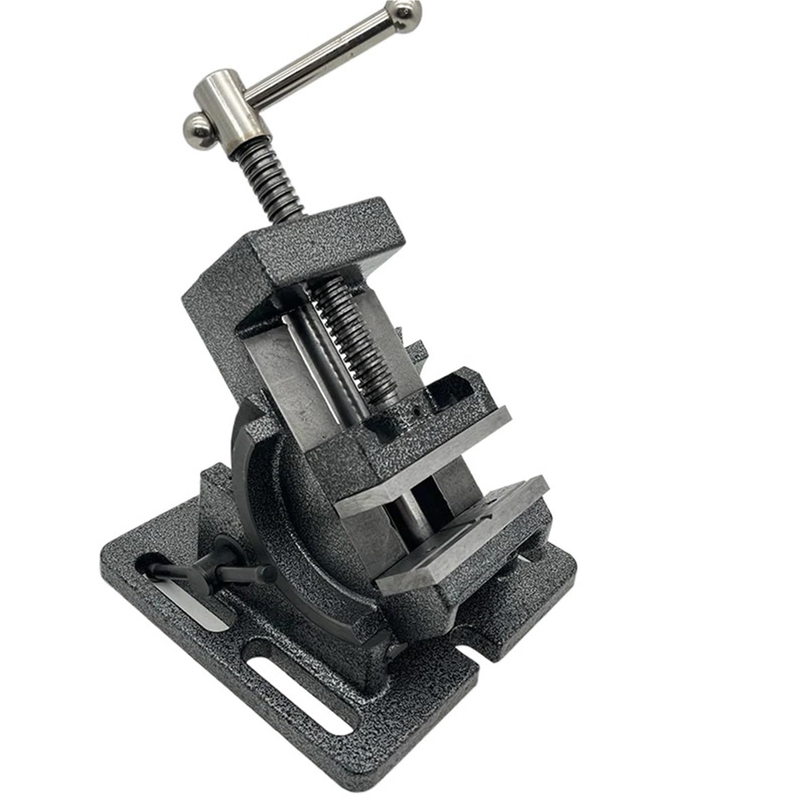 tornillo de banco, Prensa De Taladro Inclinable QKD100 Que Muele 4" Máquina Ajustable Para El Banco