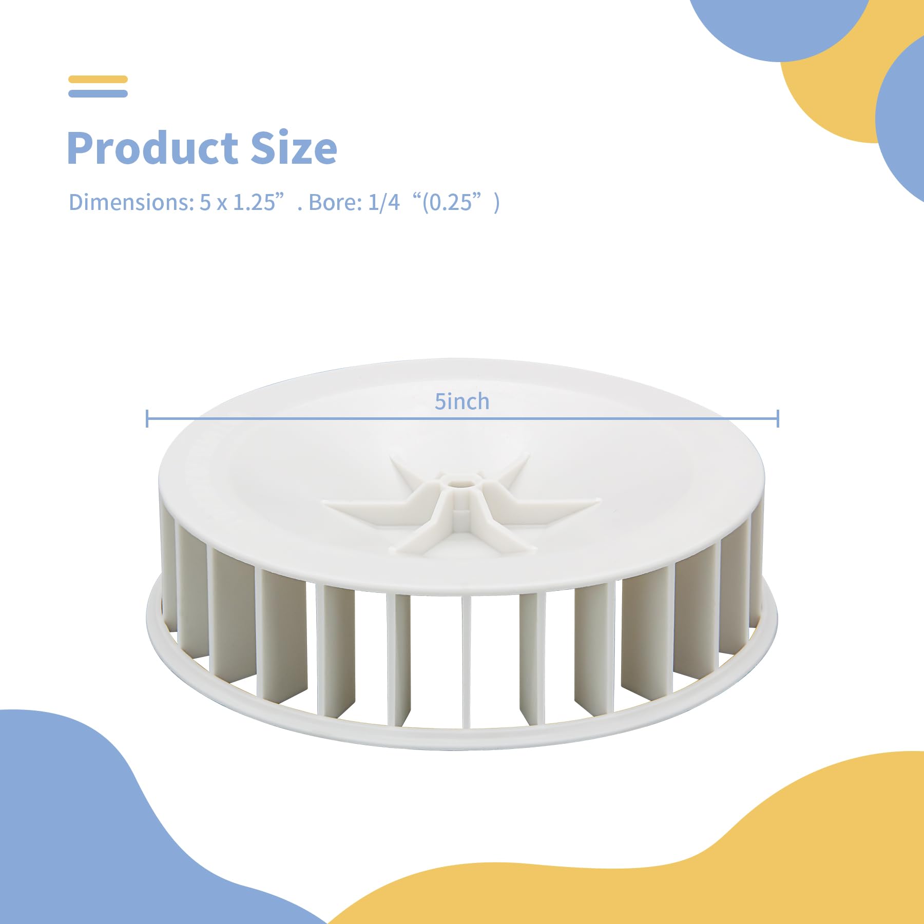 Amazon.com: yrjns 82403000 S82403000 Blower Wheel Replacement Fit  