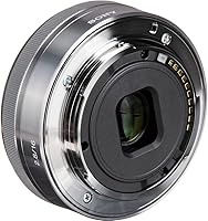 Vista 8 de Sony Lente E de 0.630 in f/2.8 (plateado) (SEL16F28) + kit de filtro + protector de tapa de lente + kit de limpieza + más (renovado)