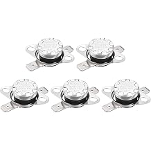 KSD301 Thermostat 150C NC Temperature Thermal Control Switch, [for Microwave Oven Refrigerators] - Normally Closed/5pcs