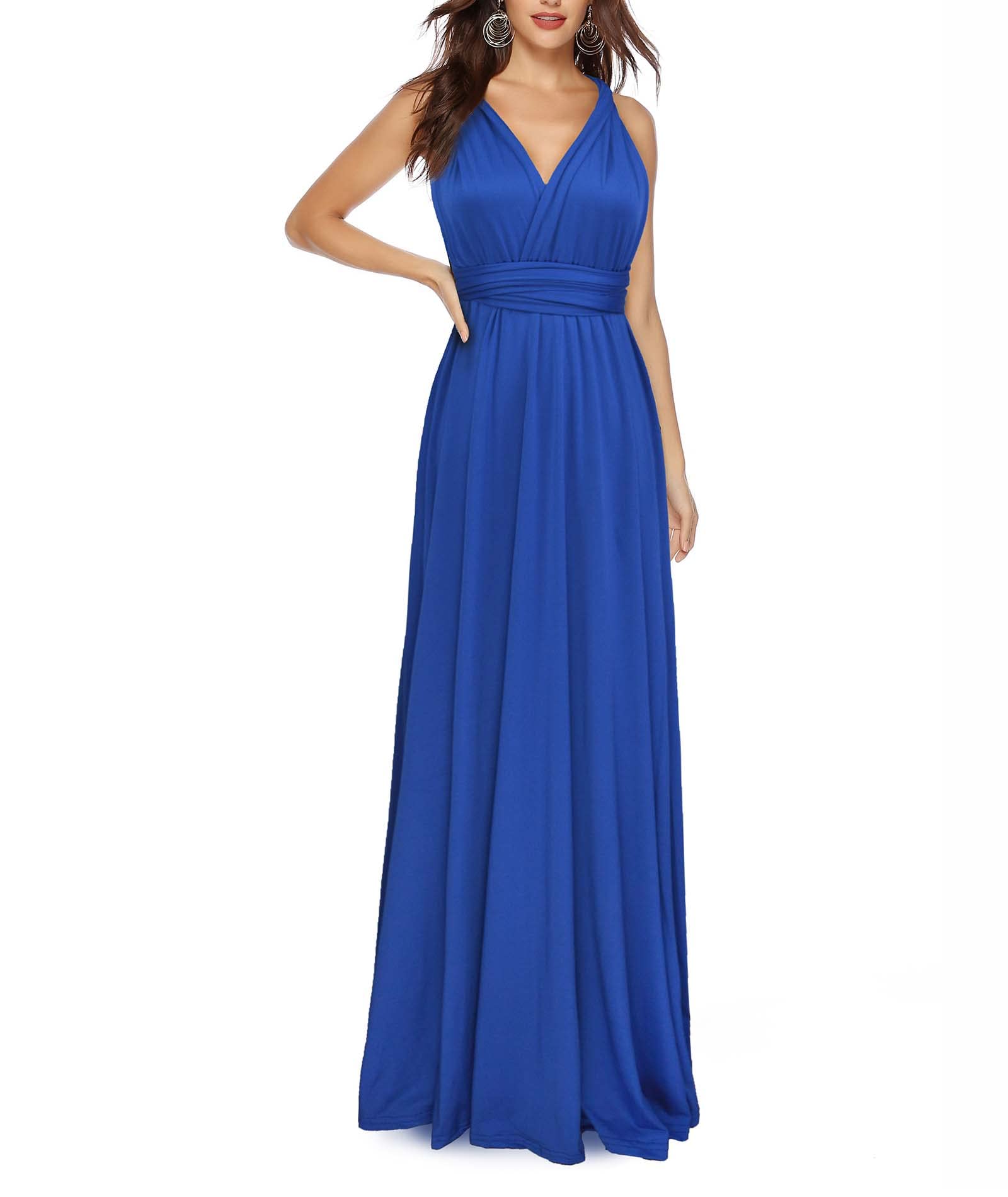 xxxiticat Vestido largo de noche para mujer, vestido de cóctel elegante, vestido de dama de honor, elegante vestido