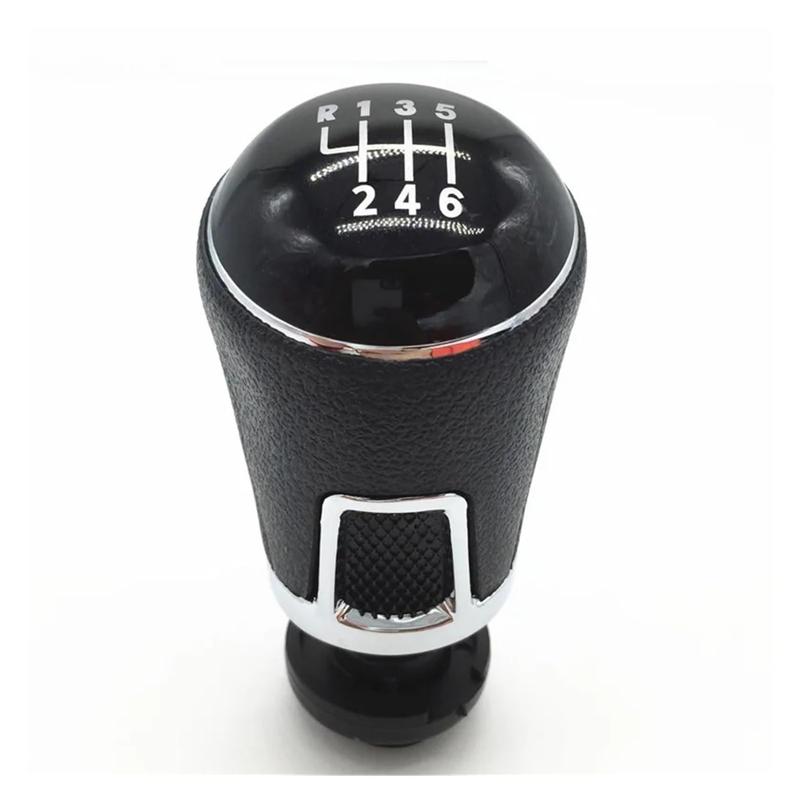 SAUANMNKTP Gearshift Knob for VW for Golf 7 for A7 MK7 for GTI for GTD 2013-2018 5 6 Speed Gear Shift Knob Handle Gaiter Boot Cover(6 Speed gearknob A)