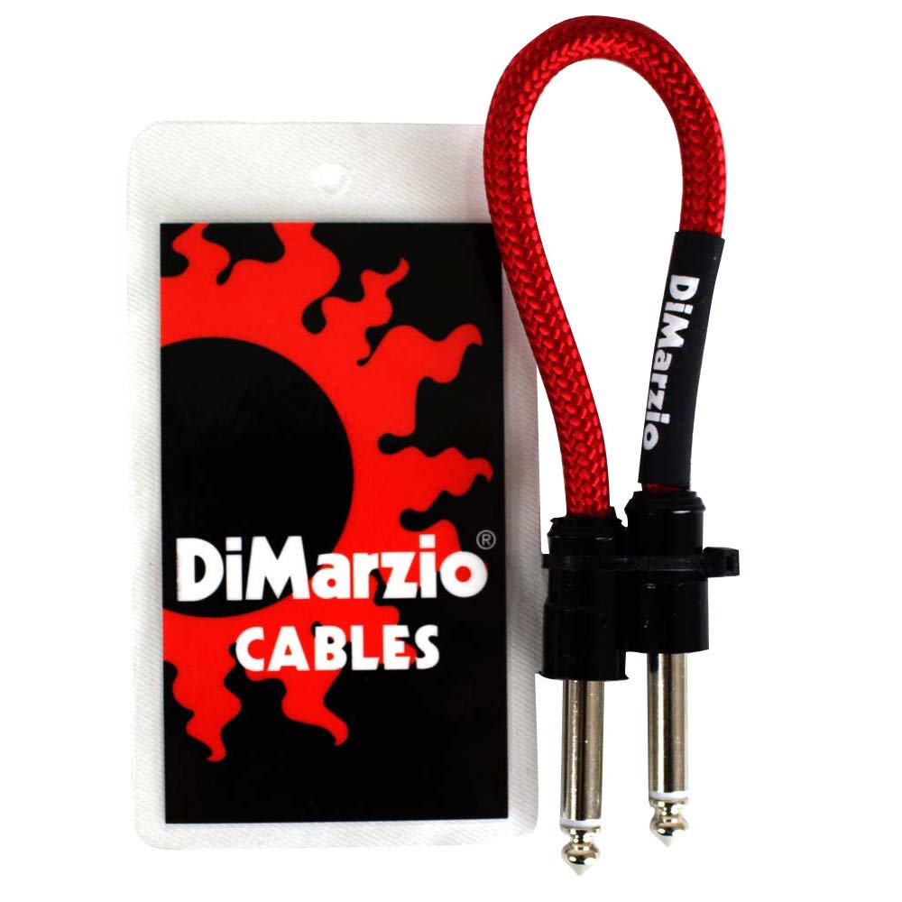 DiMarzio PC106RD 15 cm Kırmızı Pedal Ara Kablo
