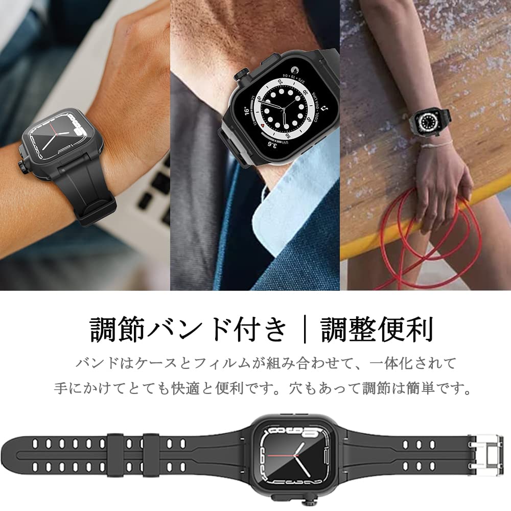Amazon.co.jp: 【3In1一体型防水バンド】 対応Apple Watch