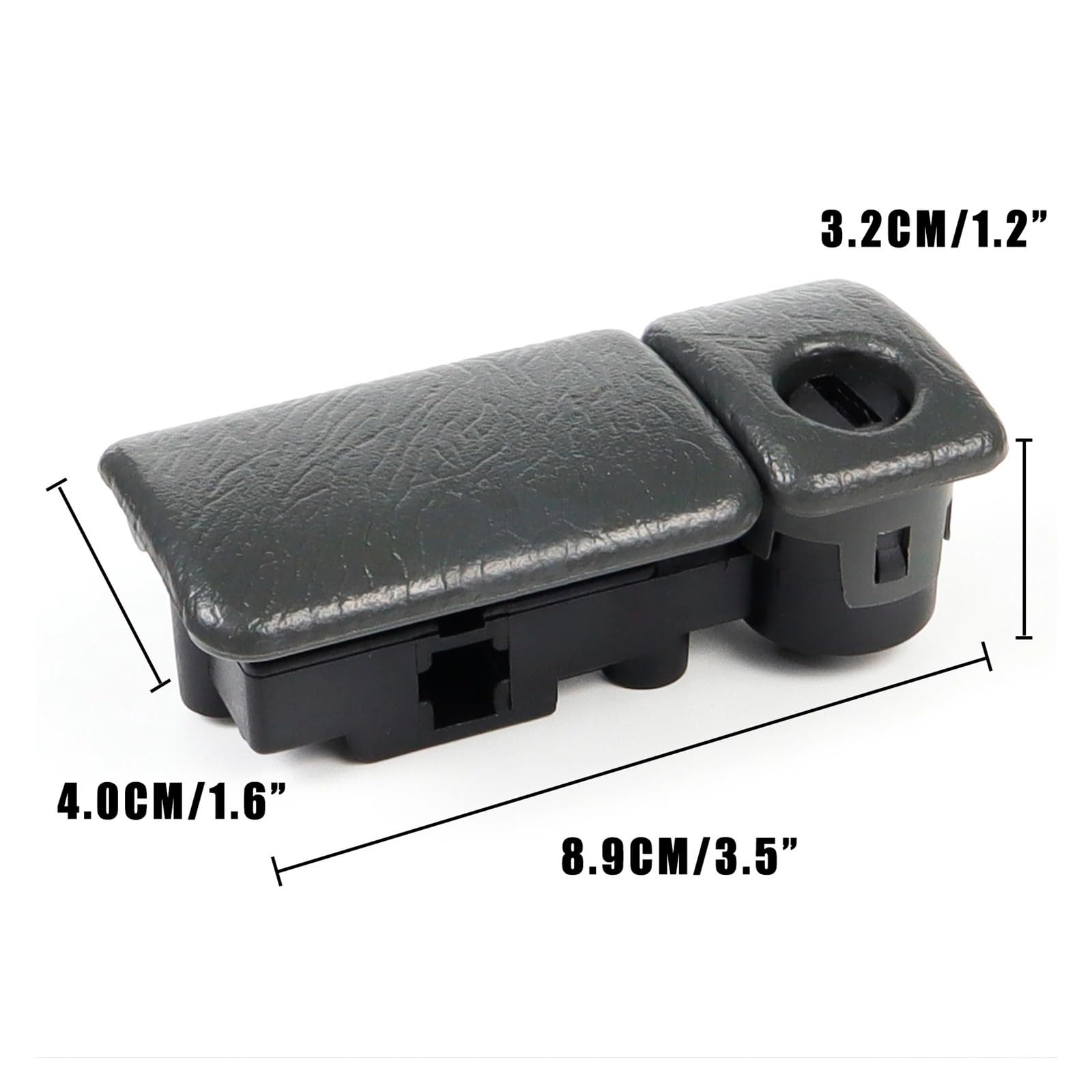 Ajuste for Suzuki Car Glove Box Lock Manija de pestillo Plástico Negro Auto Glove Box Lock Fit for Jimny Fit for Vitara Fit for Grand Vitara 73430-76811-P4Z