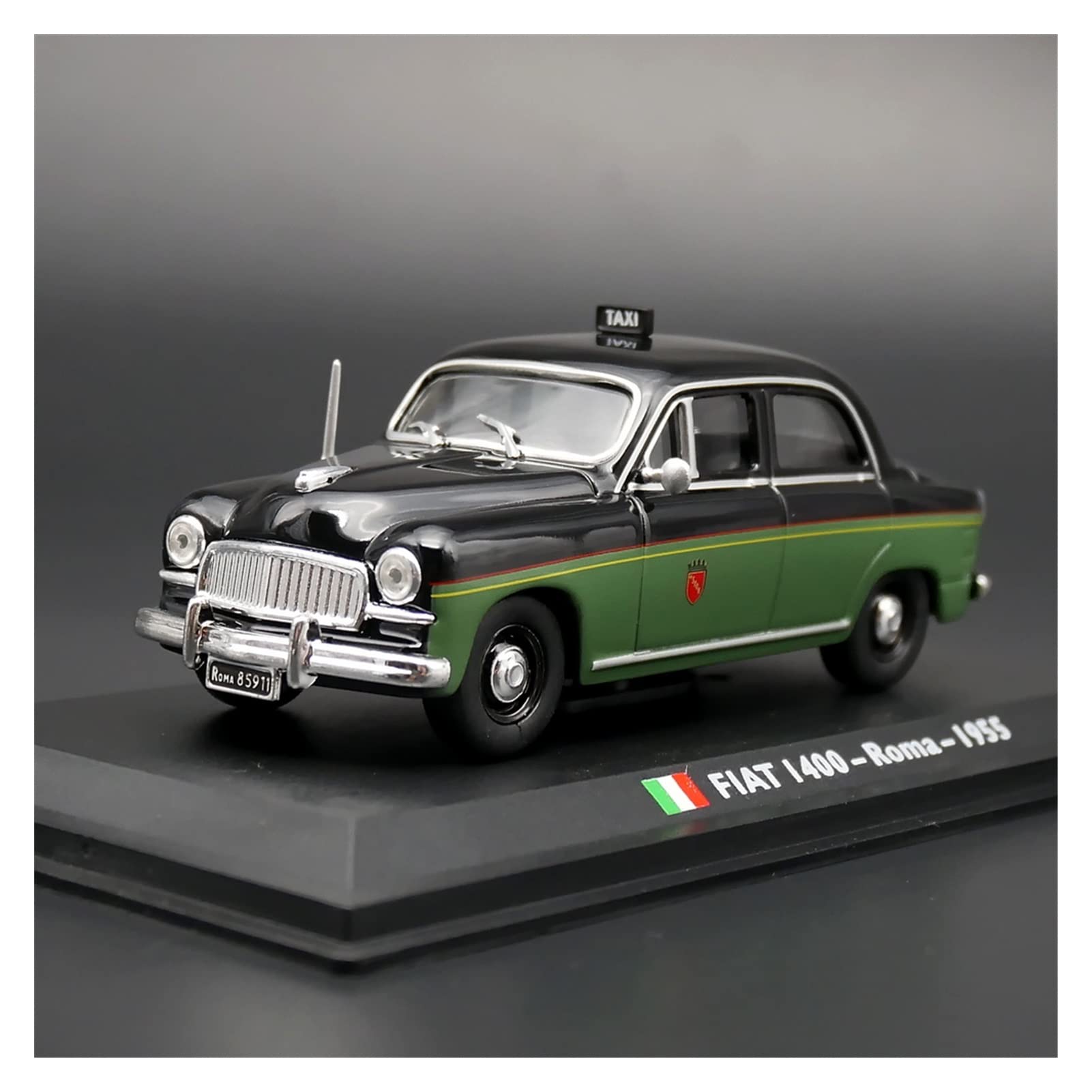 Amazon | ミニカー スケールモデルカー 1/43フィアット1400 1955ローマ