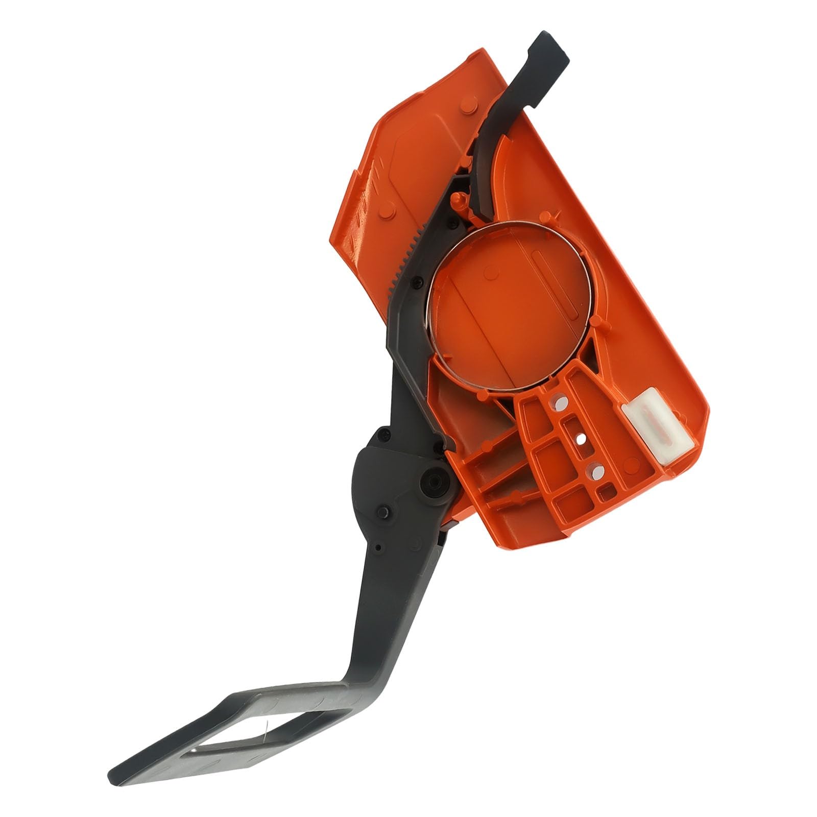 Lecreatekit Cubierta de embrague de freno de cadena compatible con motosierra 288XP, pieza de repuesto para montaje de protección de seguridad