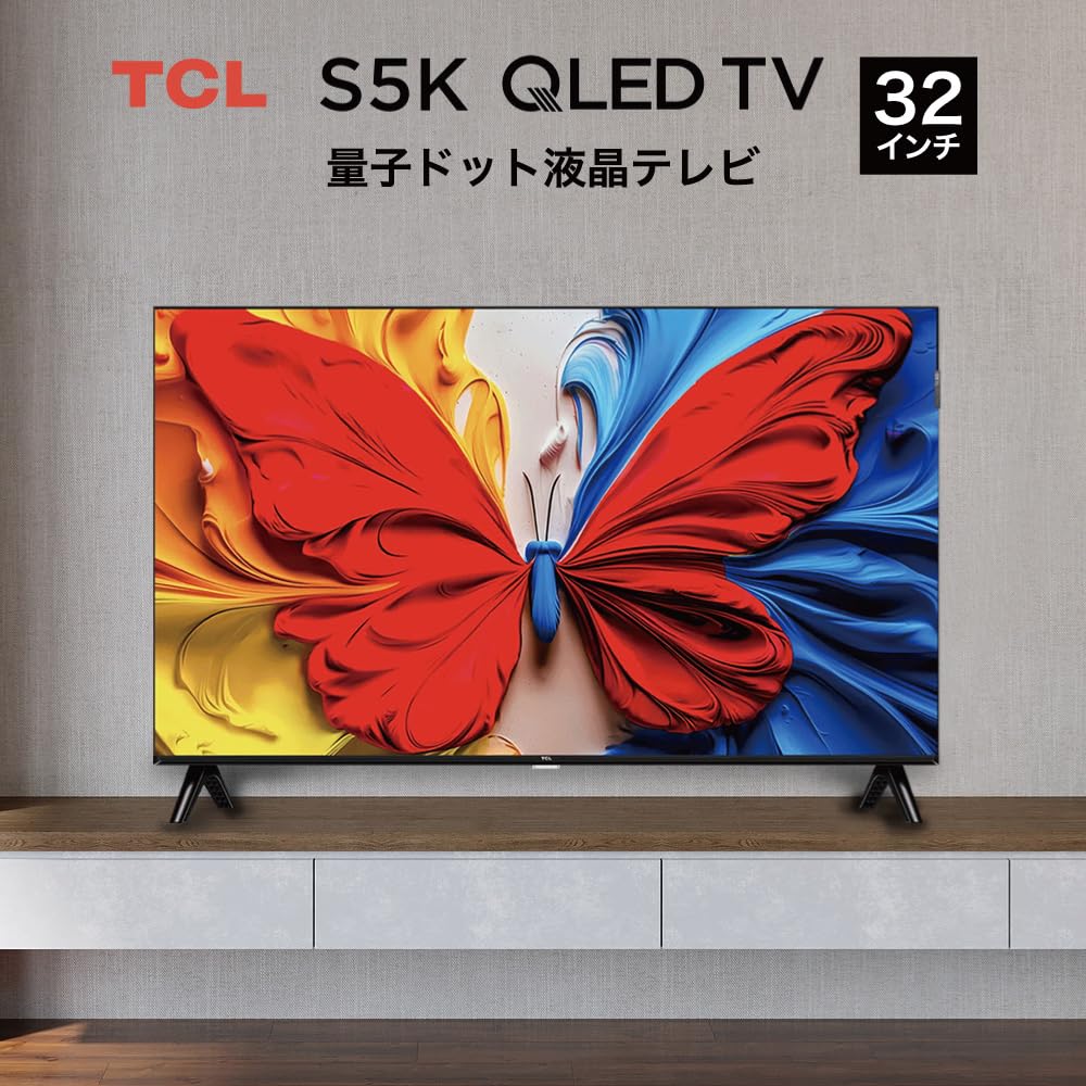 Amazon | TCL 32型 フルHD 液晶テレビ 量子ドット QLED Google TV