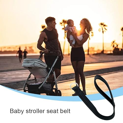Miniatura 6 de 2 correas de muñeca antideslizantes para cochecito de bebé, arnés de muñeca multiusos para cochecito de bebé, cinturones para cochecito de bebé,
