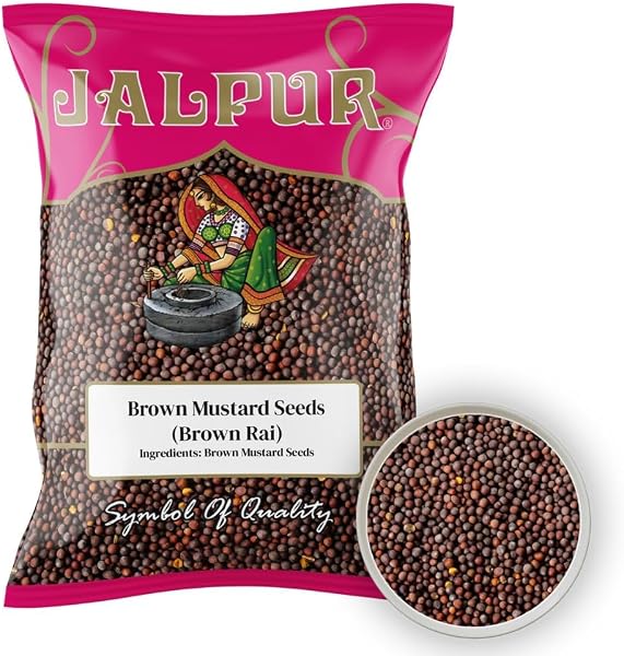 Graines de moutarde brune - 1 kg - 5