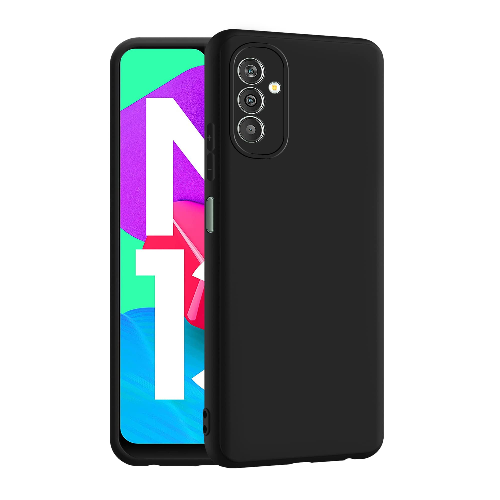 CEDO Samsung Galaxy M13 (4G) Back Cover | Camera Bump Protection & Inner Velvet Fabric Lining | Ultra Slim Matte Soft Rubberised Case Cover (Black) (B0B97SGBM1) Amazon Price History, Amazon Price Tracker