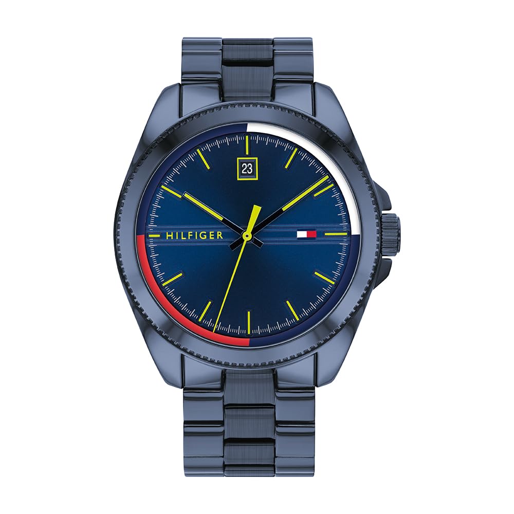 Tommy Hilfiger RILEY Men's Watch, Analog Blue