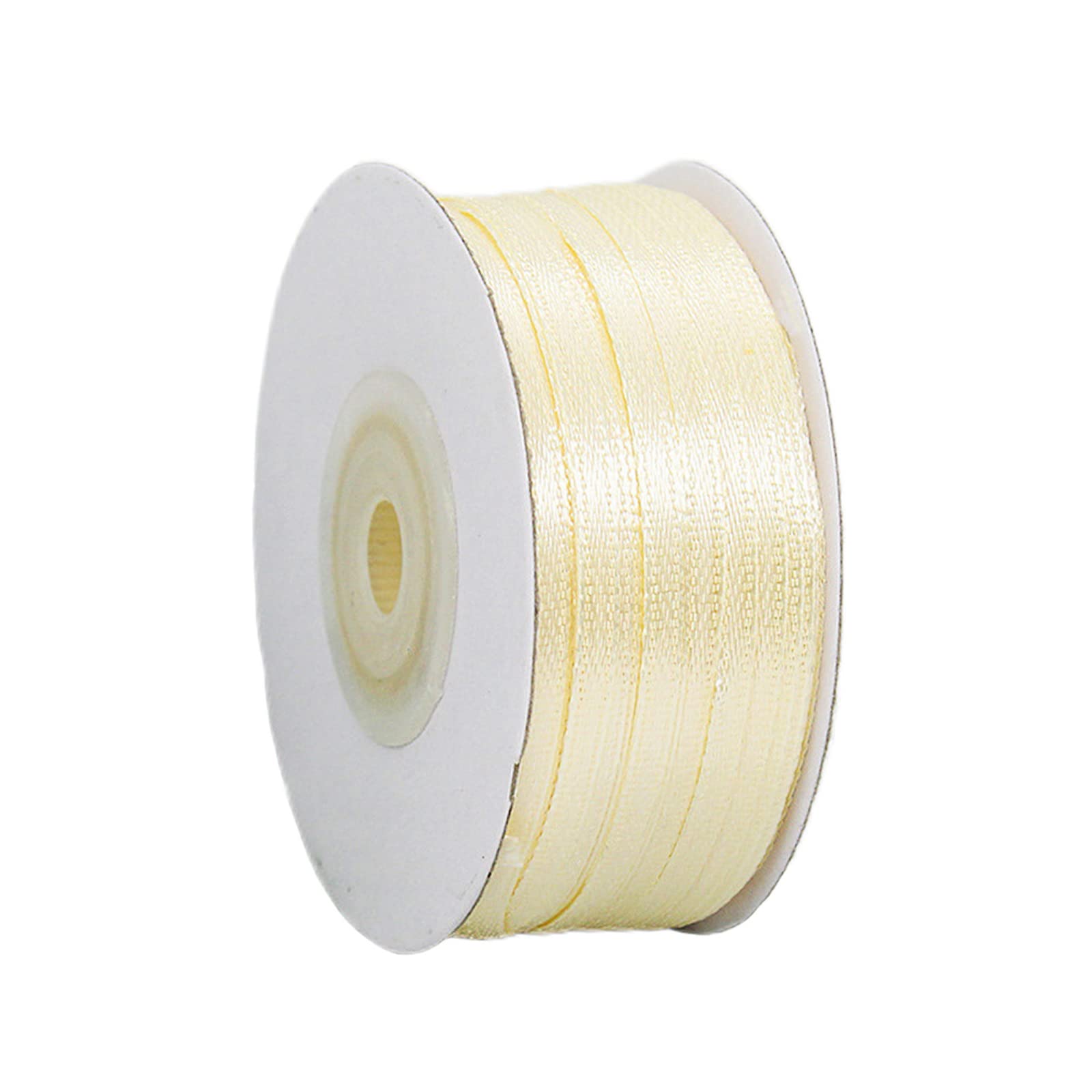 50mm Wide White Ribbon Thick Wedding Car Ribbon 22m, 2 inch Thick White Satin Ribbon for Gift Wrapping Wedding Car Christmas Birthday Cake Hair Bow Florist Bouquet Crafts Decorations — view 70