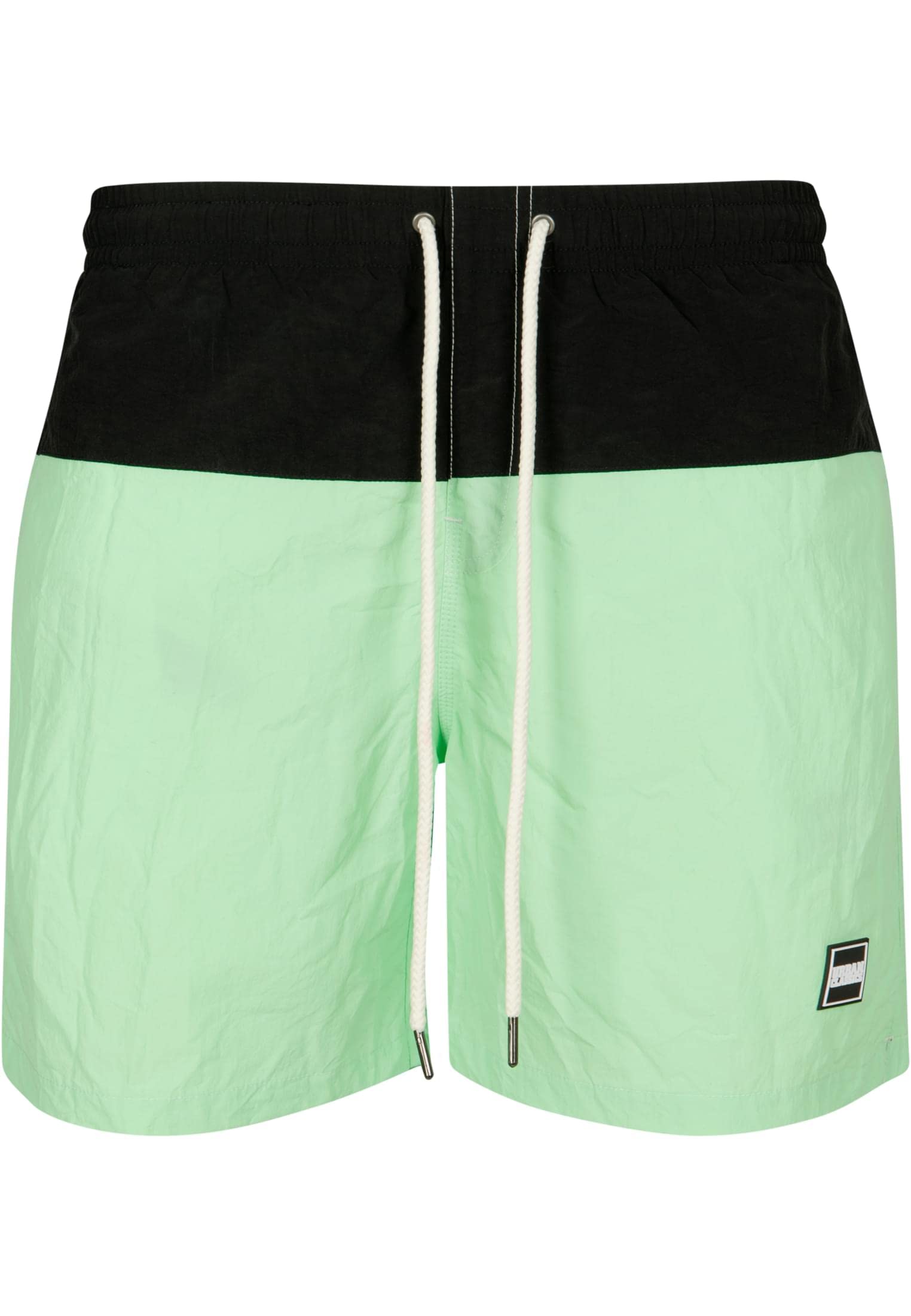 Urban Classics Block Swim Shorts Hombre Bañador Negro — view 15