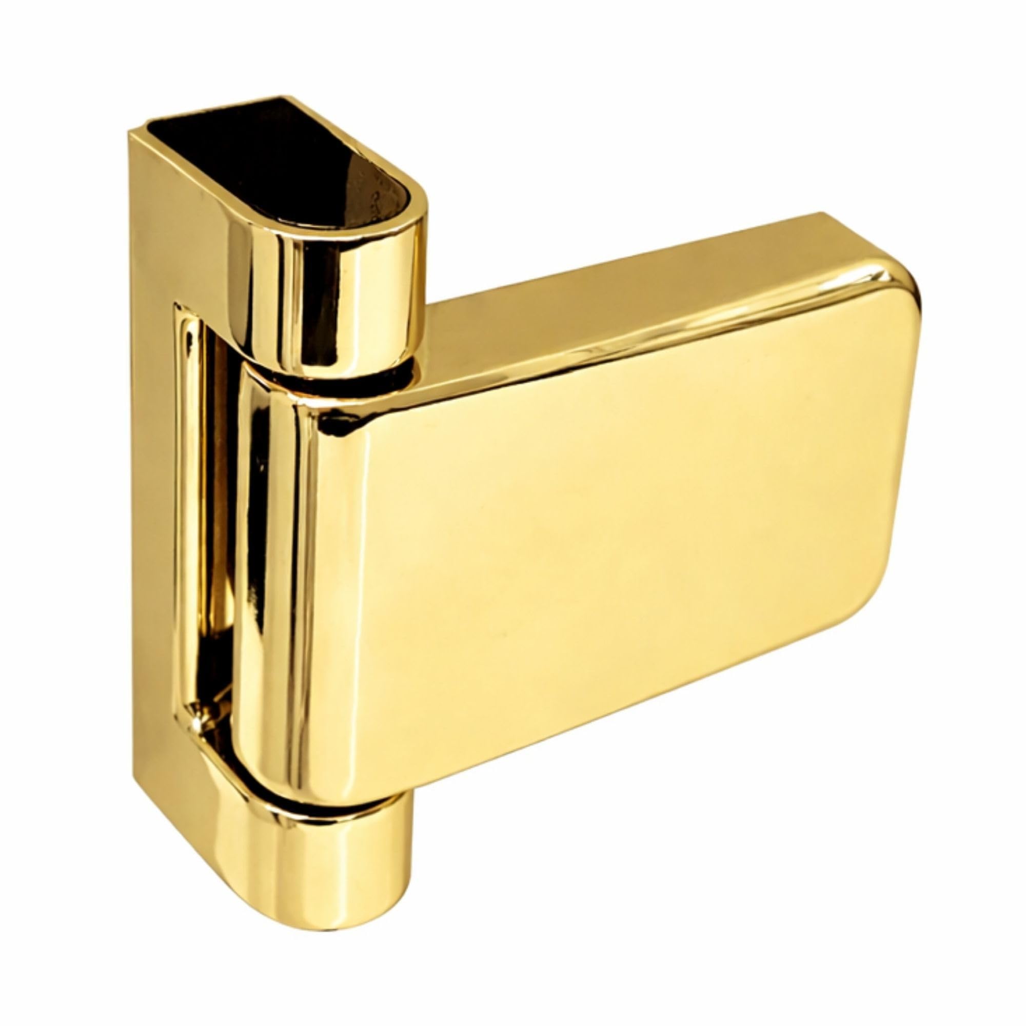 UAP 3D Adjustable T Flag Axis Door Hinges - High Security for All External uPVC Doors - Universal, Non-Handed Design for Optimal Functionality and Versatile Installation (21mm Rebate, PVD Gold)