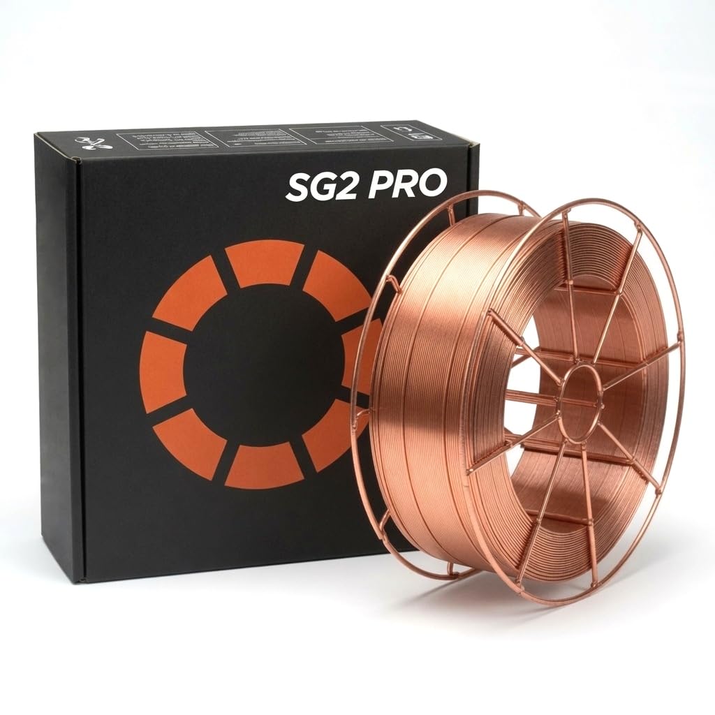 TYSWELD PRO - Filo per saldatura SG2 G3Si1, 0,8 mm, 1 mm, 1,2 mm, 15 kg, filo massiccio senza torsione, rame per MIG MAG BS300 Bestschweissen.de (1,2 mm)