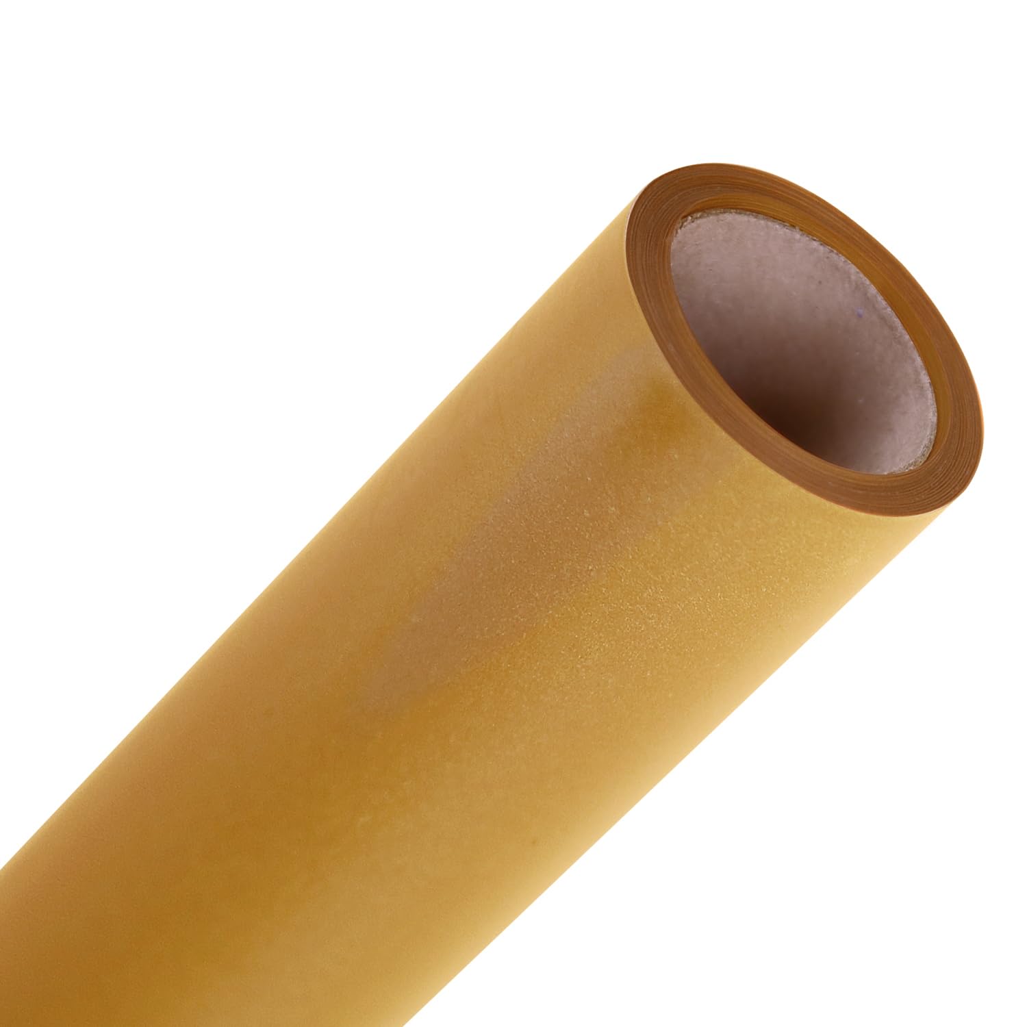 FUNKAKA Reflective Heat Transfer Vinyl Golden HTV Roll, 12" x 10ft