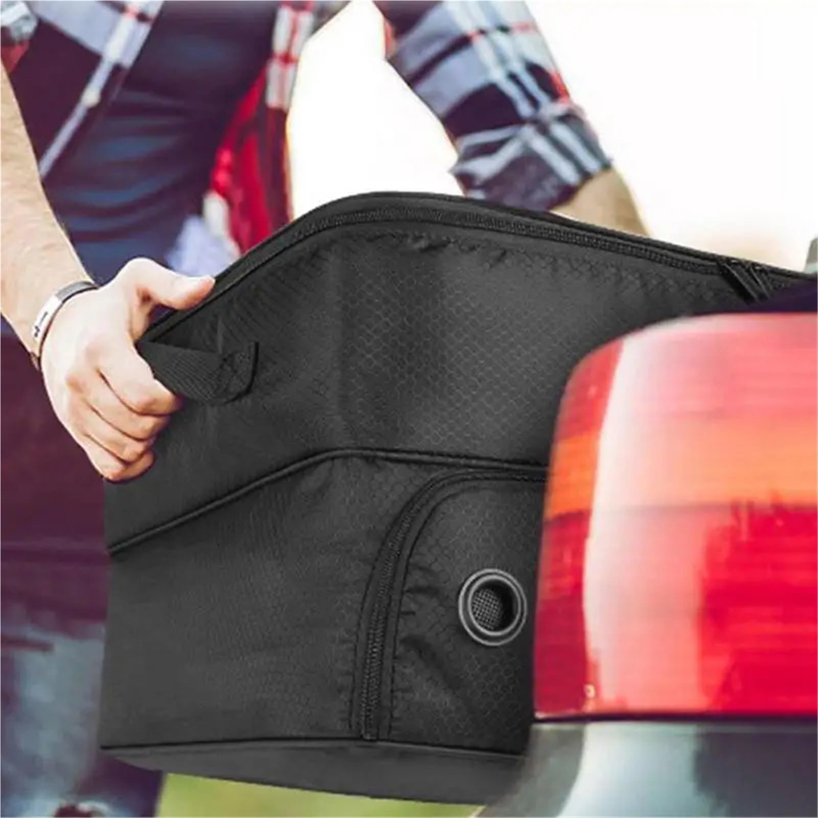 Sneaker Tasche Sport Kofferraum-Organizer, Golf-Schuhtasche, zusammenklappbar, for den Außenbereich, Golf-Zubehörtasche, tragbar, Unisex, Golfball-Box, Kofferraum-Organizer Dsleaf Sneaker Tasche