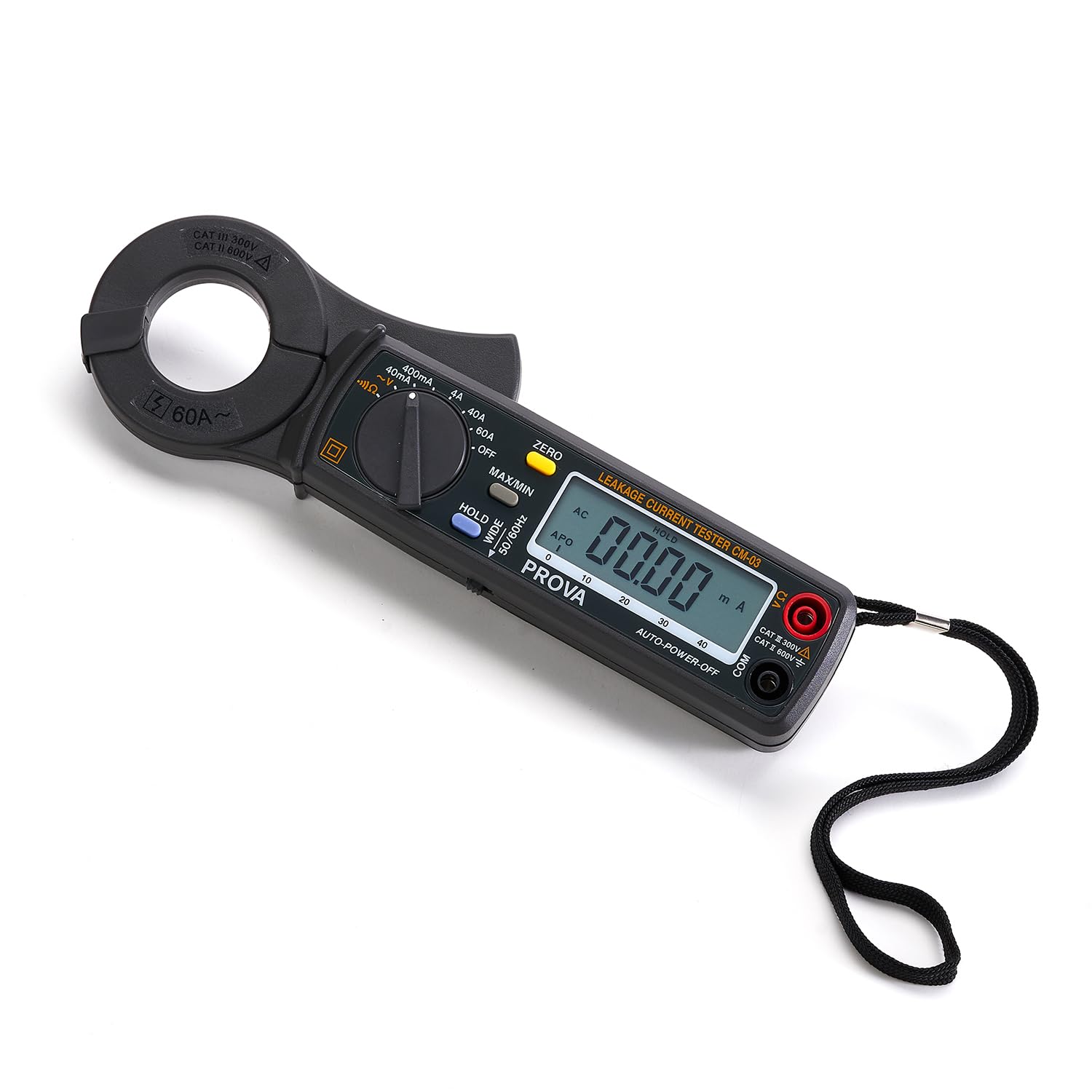 Qualité Taïwan PROVA CM-03 multimètre à pince AC/DC haute précision multimètre à pince voltmètre numérique AC/DC ampèremètre pinces multimètre professionnel testeur électrique multifonction