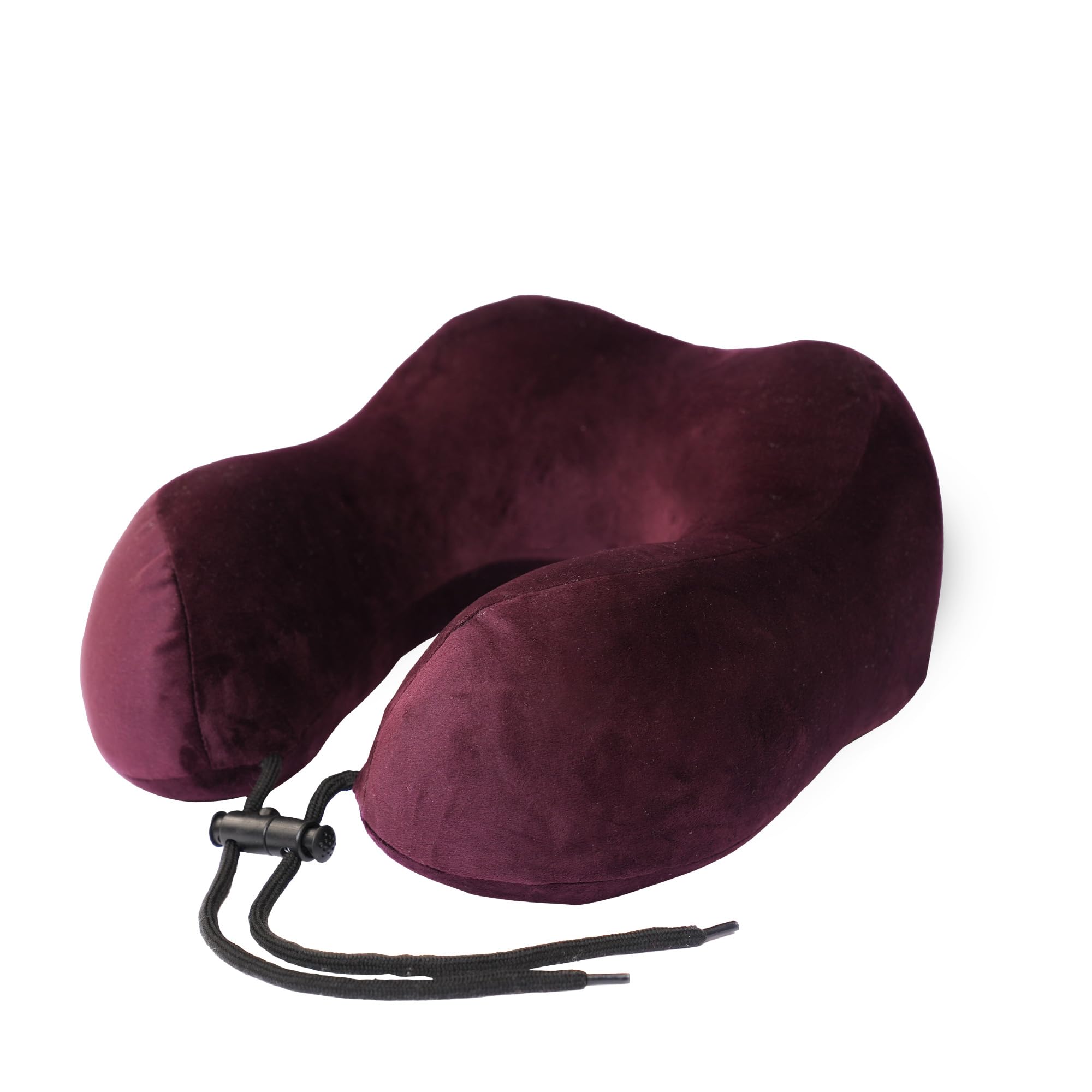 CareFoam Memory Foam Travel Pillow, Comfortable & Supportive Neck Pillow, Pain Relief Sleeping Neck Pillows for Travel, Airplane Pillow for Sleeping Airplane, Car, Office and Home