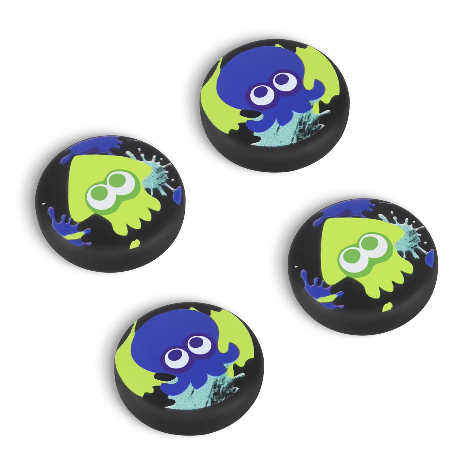 GeekShare Silicone Thumb Grips Caps For Nintendo Switch/OLED/Switch Lite, With Anti- Slip Design