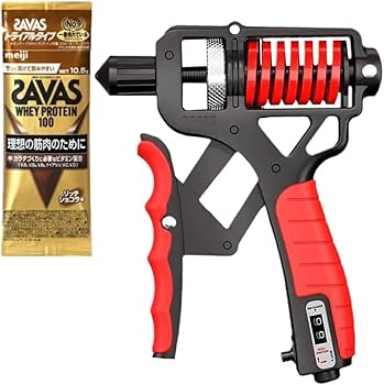 Amazon | ハンド グリップ 握力 80kg トレーニング 自動カウンター付き