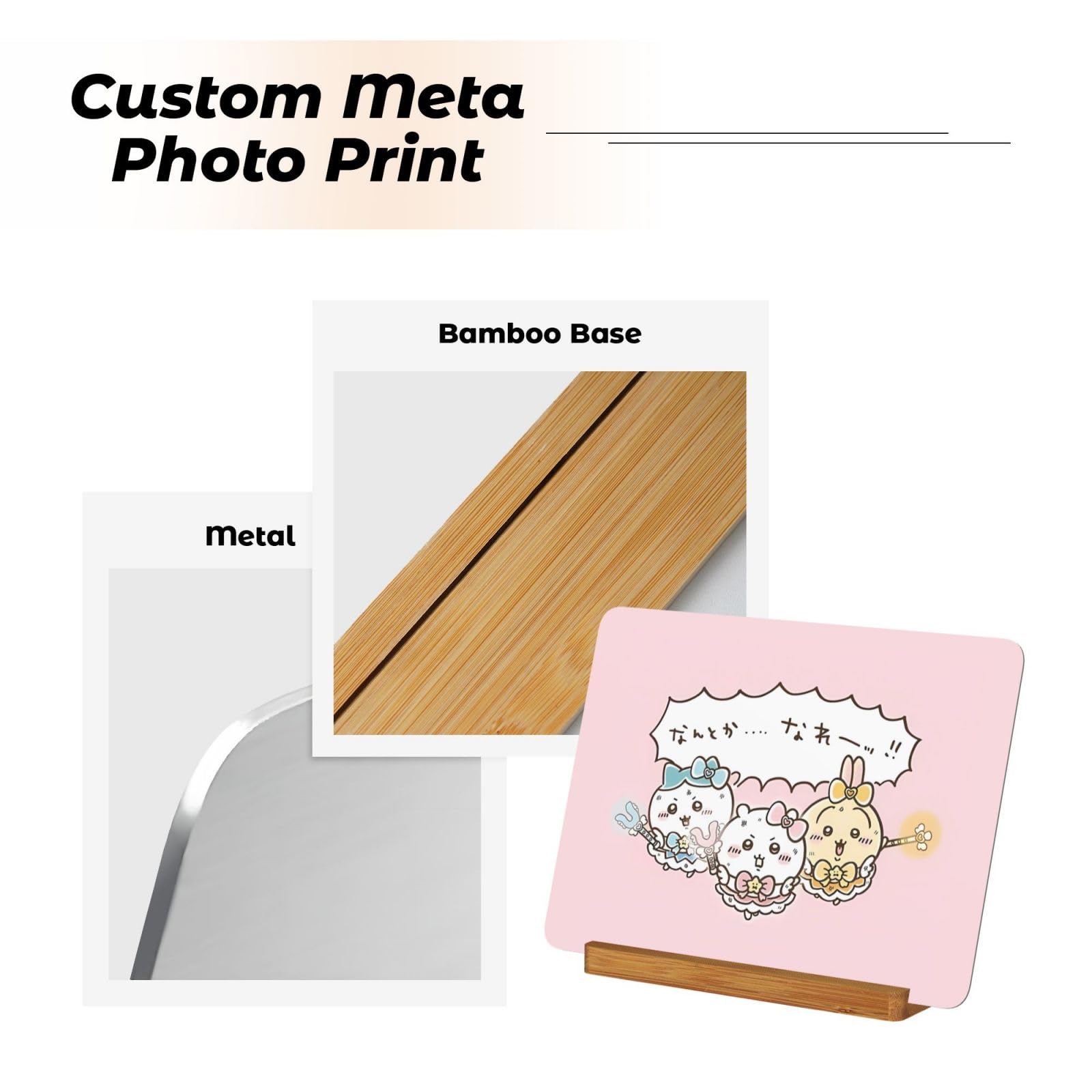 Amazon.co.jp: ちいかわ 写真フレーム 横型 写真立て 卓上フォト