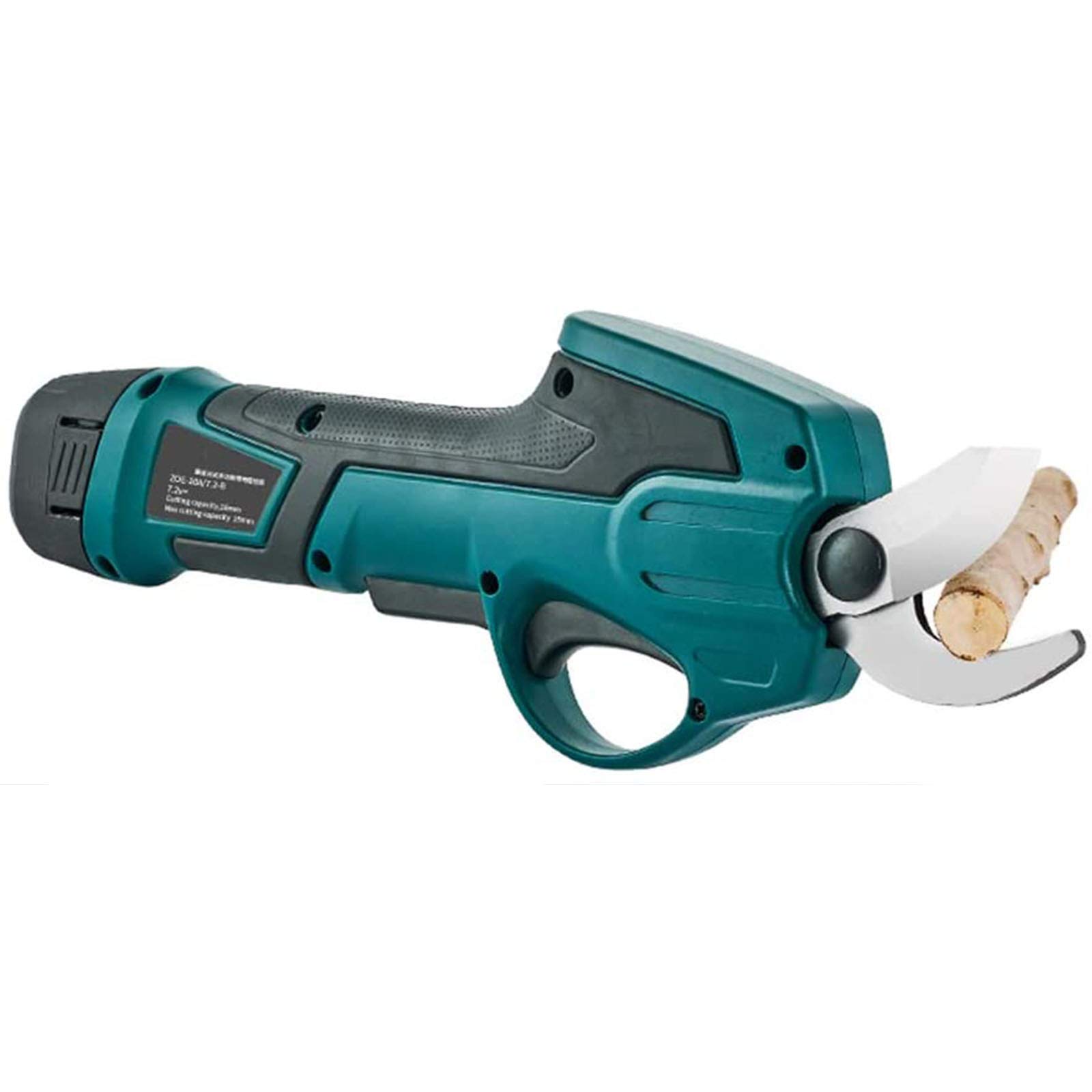 Dopora Green Electric Pruning Shears Cordless 7.2V Lithium-Ion Cordless Rechargeable Power Pruner Scissors Tools Professional Electric Pruner (Pruner)