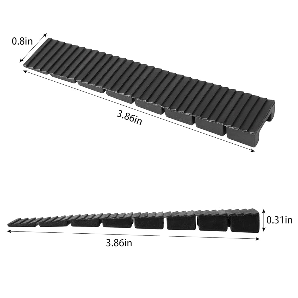 Aczyqws Composite Shims 20pcs Furniture Shims Leveling Wedges Toilet