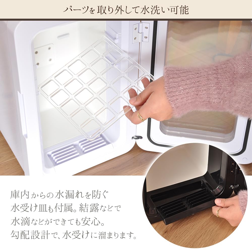 【ほぼ新品】家庭＆車載冷温庫10L氷点下-2～60℃保温保冷家庭＆車載用コード付 UP STORE 10L 小型冷温庫 氷点下-2～60℃ 保温保冷 由UP STORE提供