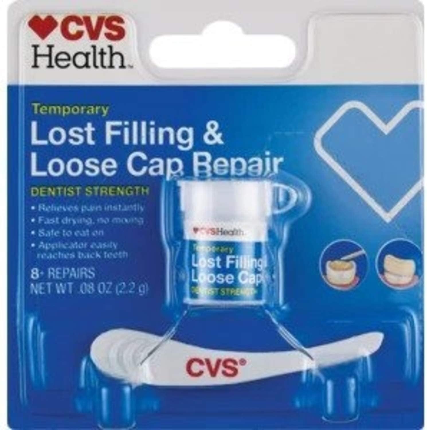 CVS Temporary Lost Filling & Loose Cap Repair Health