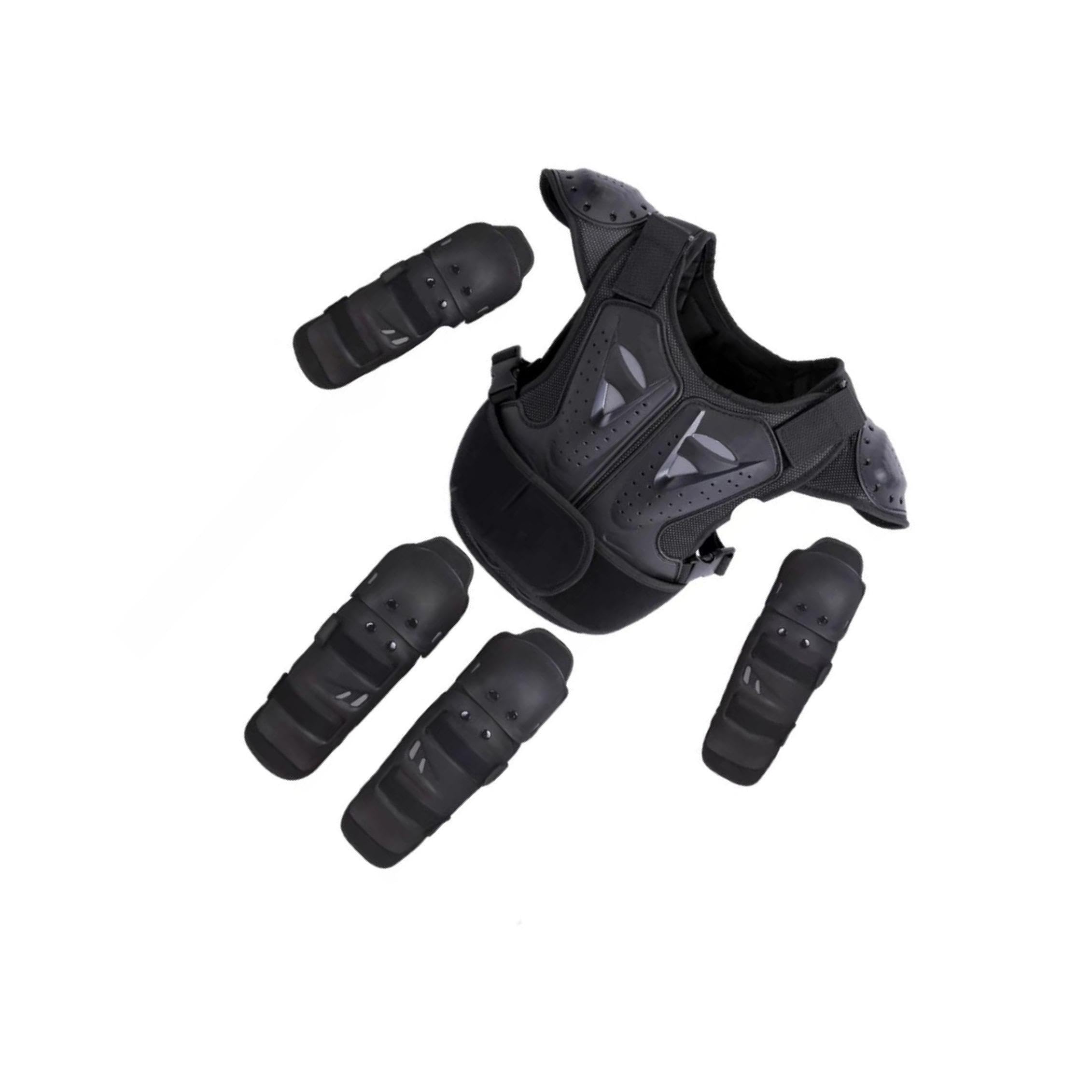 BEALIFE Traje de Moto para niños, Equipo de protección confiable, Chaqueta Ligera de Cuerpo Completo para niños en diversas Actividades Deportivas,