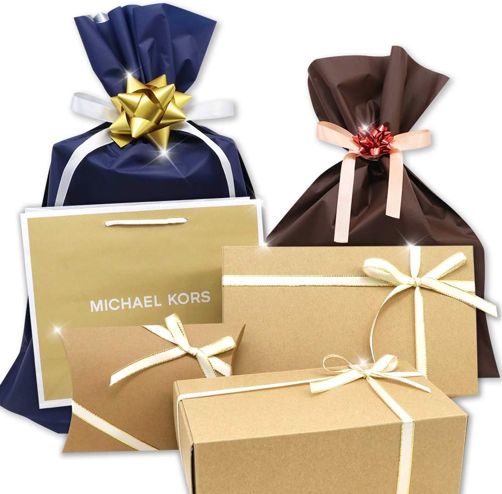 Amazon マイケルコース用 ギフト ラッピング キット 誕生日 バレンタイン 父の日 母の日 クリスマス プレゼントなどに S ギフトボックス 文房具 オフィス用品