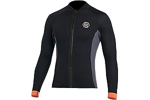 NEO3 Wetsuit Shirt for Men - 3mm Neoprene Top for Diving, Surfing, and Snorkeling