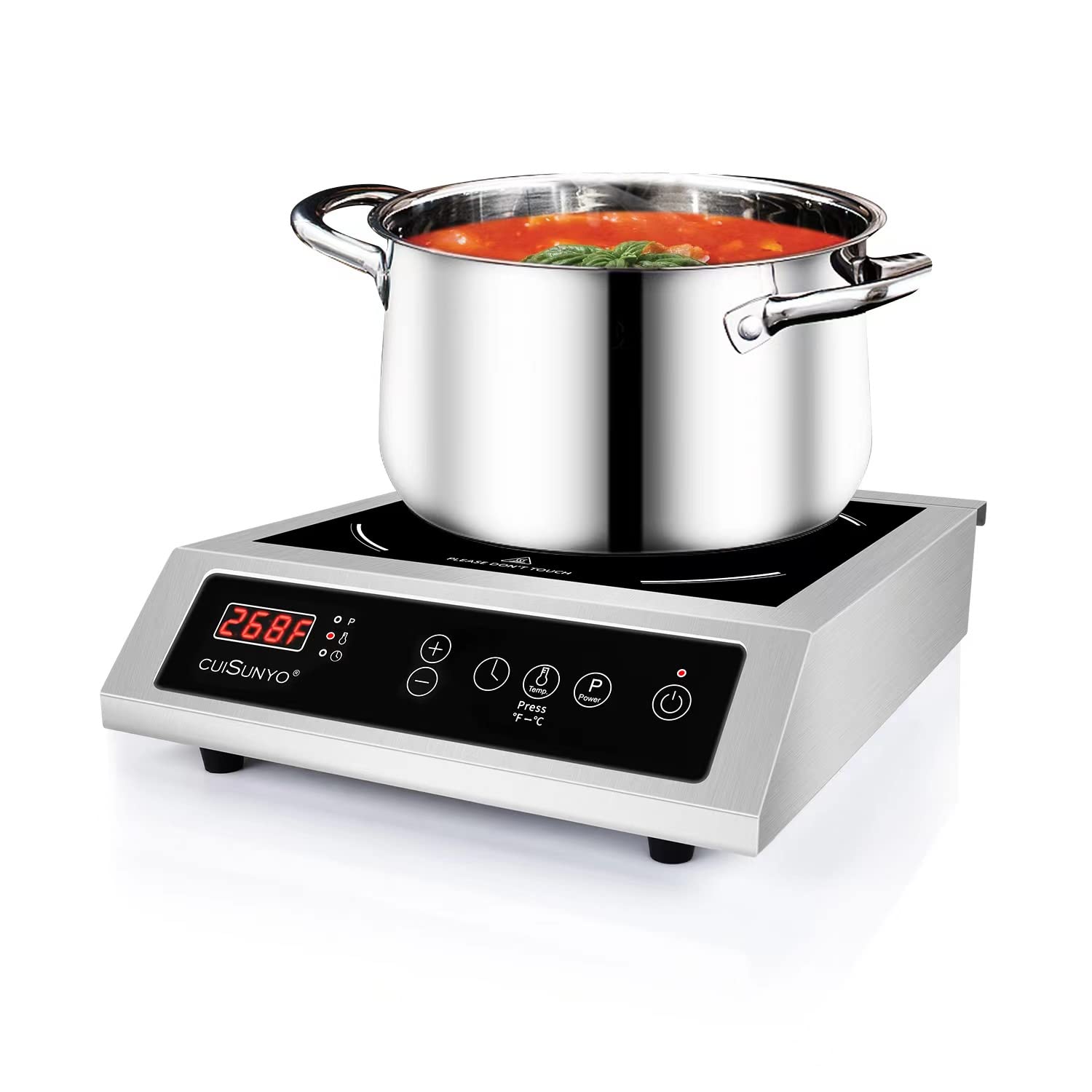 digital electric stove top