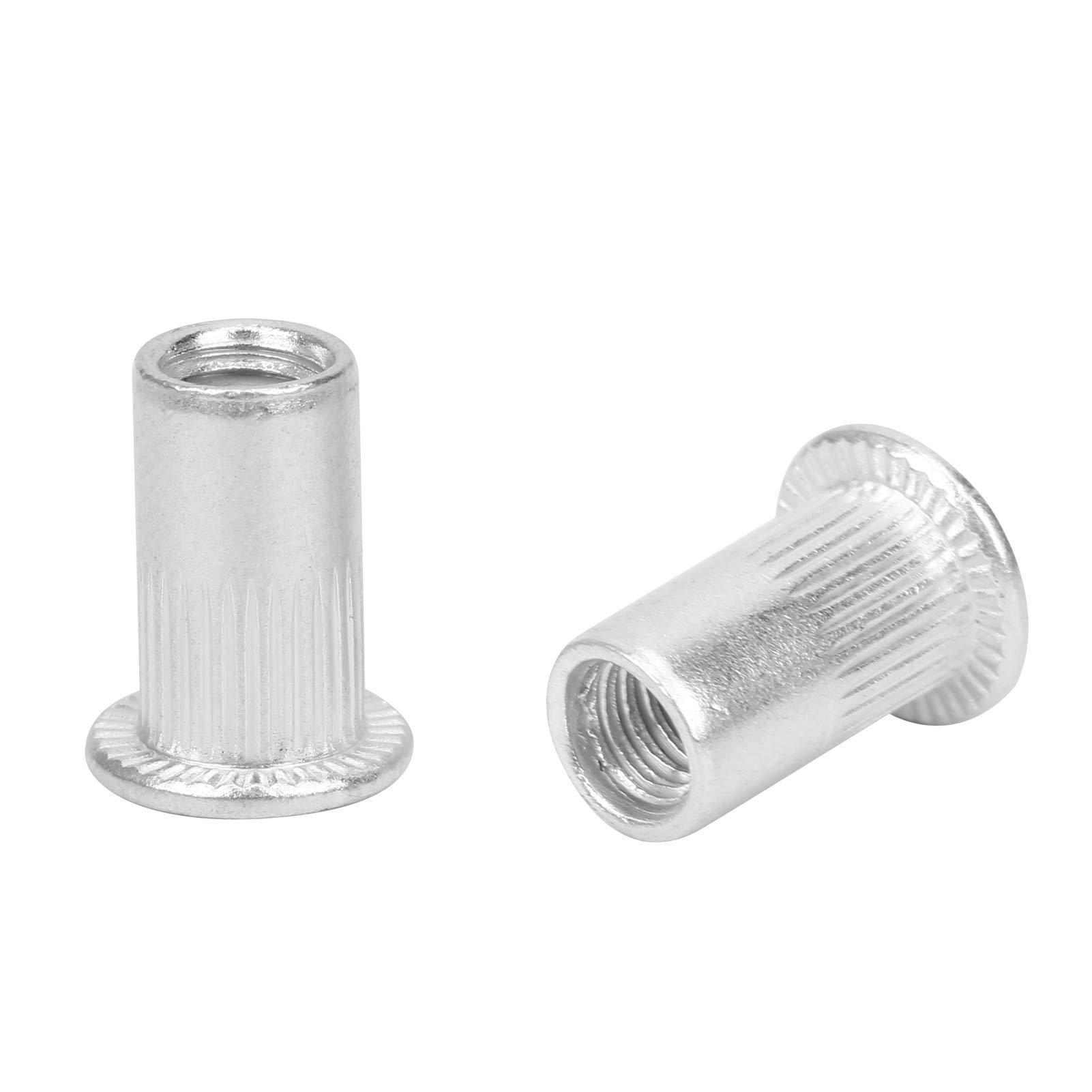 Rivetti Ciechi da 100 Pezzi, Inserti per Dadi M5 in Alluminio Dadi Ciechi M5 Dadi Filettati