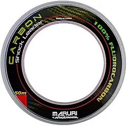 Maruri, Linha Pesca 100% Fluorcarbon Shock Leader Maruri Nakamura - 0.35mm 16.6Lbs 50m