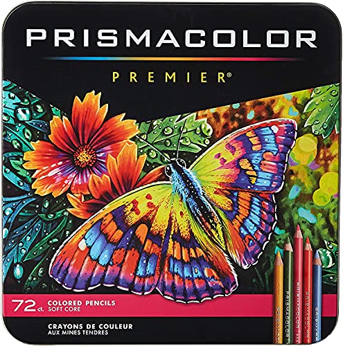 Image of PRISMACOLOR Premier Colored Pencils, Soft Core, 72 Count