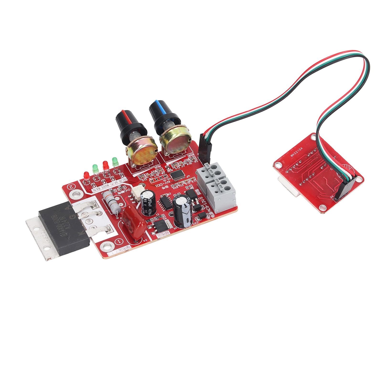 Punktschweiß-Steuerplatine, Digitale PCB-Leiterplatine für DIY-Punktschweißgerät mit Zeitstromsteuerung, Hochleistungs-Punktschweißmaschine Platine für präzises Schweißen