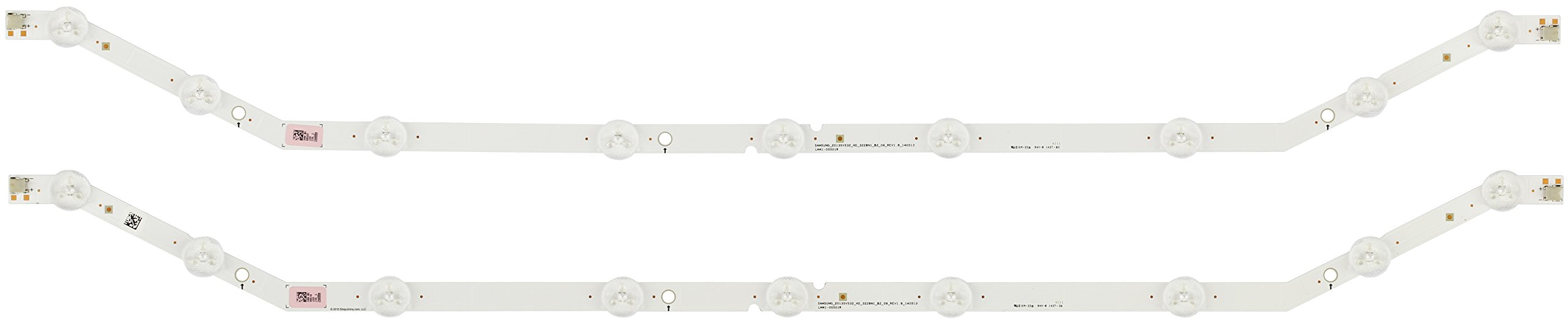 BN96-27468A LED Backlight Strips (2) UN32EH4003FXZA TD05 New!