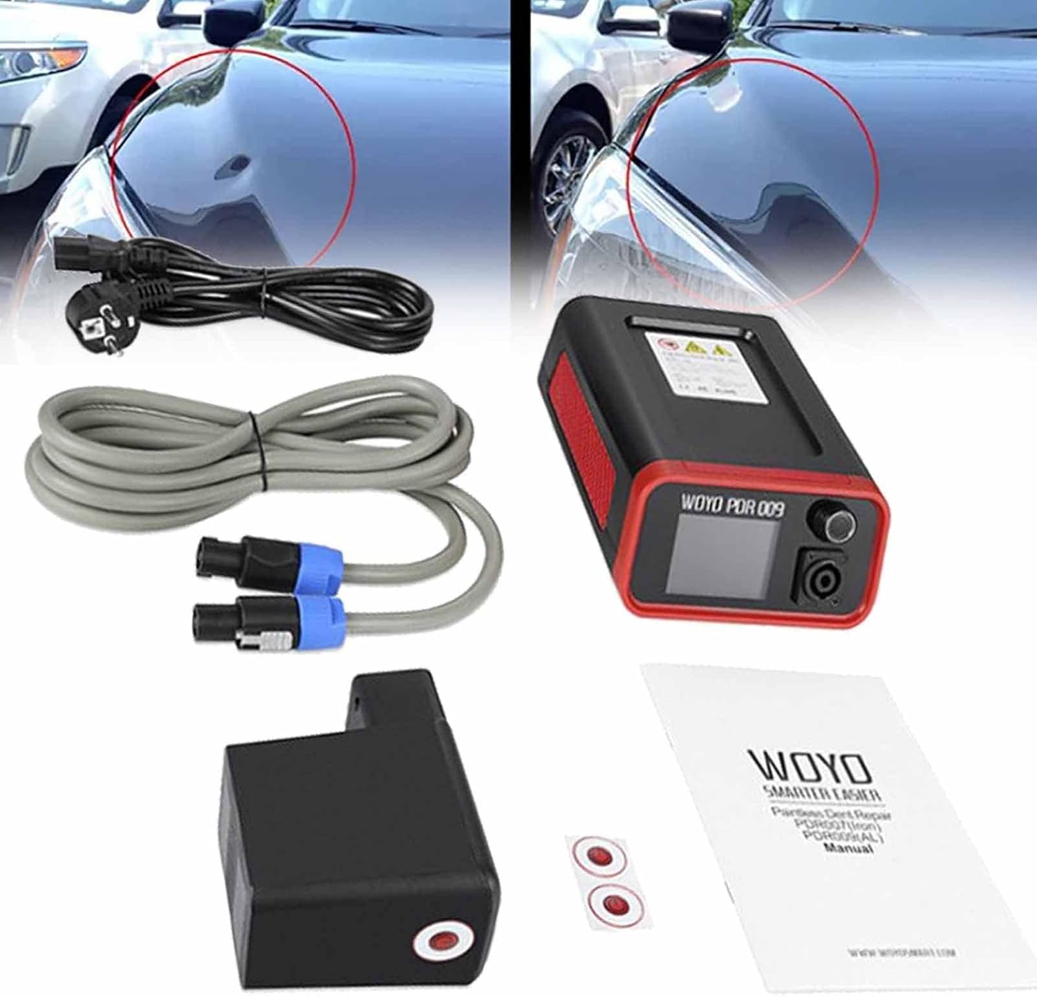 PDR Induktionsheizgerät - Lackfreie Dellenentfernung Für Auto & Karosserie | 30 Sekunden Reparatur