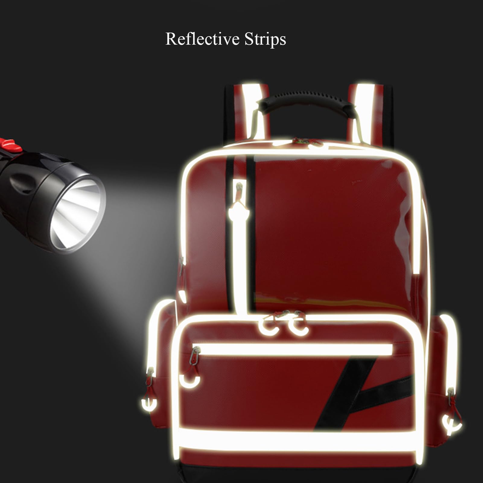 Bolsa de Primeros Auxilios para emergencias EMS, Mochila de Primeros Auxilios, Compartimentos múltiples, Mochila de Emergencia vacía para EMS, Camping, Senderismo, hogar, excursiones