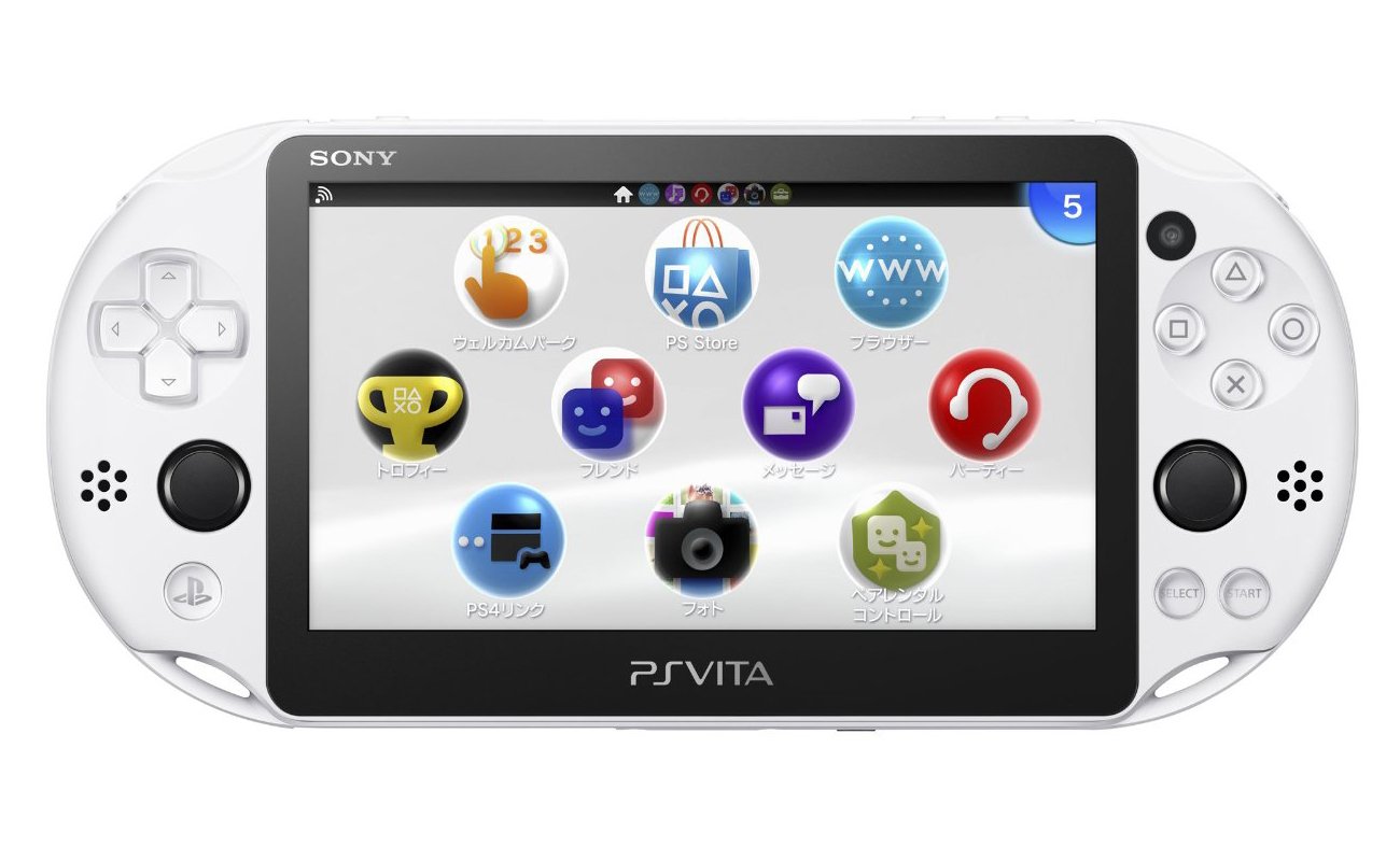 Sony PlayStation Vita PCH-2000ZA22 Wi-Fi Model Glacier White (Japan Import)