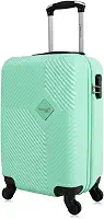 Mala de viagem bordo pequena 10kg Zug Swiss Move Verde